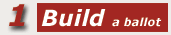 Build a ballot